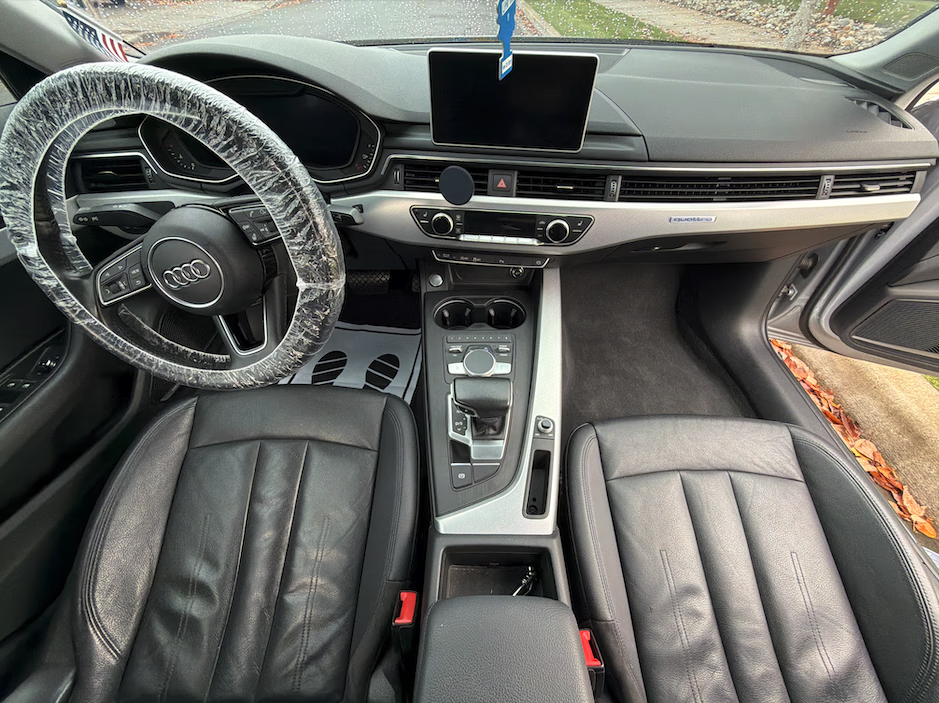 Before: Rear Seat Detailing & Shampoo